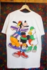 Vintage Cartoon Disney Mickey Mouse Pluto Donald Duck Tee