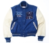 Vintage 90s Memory of Nepal, I’m from Japan Varsity Leather Bomber Jacket