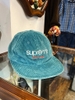SUPREME CORDUROY TURQUOISE CAP