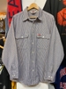 BEN DAVIS STRIPED DENIM SHIRT