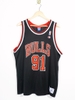 Vintage Champion Chicago Bulls 91 Rodman Jersey