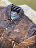 VINTAGE RARE DIESEL LEATHER BOMBER JACKET