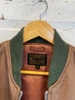 VINTAGE BOMBER TYPE MA-1 FLYING ARMY AIR FORCE JACKET BROWN