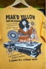 Tedman Ted Company Graceful Japanese Anego PEAK's YELLOW Geisha Maiko Oiran Dj Yellow Colorway Vintage T