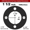 Industrial Gasket NBR: 1-1/2