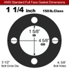 Industrial Gasket NBR: 1-1/4