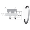 Rod seal H16
