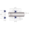 Piston & rod seal UN