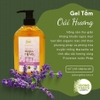 Gel tắm oganic Hương Thảo trị viêm nang lông và mụn trứng cá với tinh dầu Oải hương 500 ml