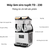 Máy Làm Kem Siro Tuyết TD-230 2 Ngăn Công Suất 900w
