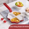 Chảo đỏ đá maifan cỏ may mắn