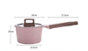 Bộ Nồi Chảo MGC Màu Hồng