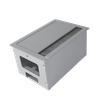 Hộp điện nhôm âm bàn nhỏ gọn 200x135x100