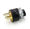 Phích cắm điện 3 chấu cao su 15A 125V