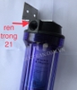 Vỏ bầu lọc thô 20 inch trong