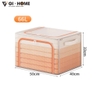 Hộp Đựng Đồ Gấp Gọn PVC 66L – Khung Thép Chắc Chắn, Xếp Chồng Gọn Gàng - GHA509