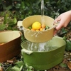 Bộ Thau Rổ Nhựa Kèm Chậu MK07 – Bắc Âu Tinh Tế, Tiện Lợi Mỗi Ngày