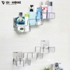 Kệ bậc thang inox 304 cao cấp dán tường Gi-Home KBT01