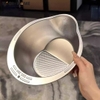 Chậu Vo Gạo – Lọc Rửa Đa Năng Inox 304 Size 24cm – Tiện Lợi Cho Gian Bếp - GHA026