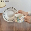 Set 2 Tách Trà Cà Phê Kèm Đĩa – Thanh Lịch, Sang Trọng, Phù Hợp Làm Quà Tặng - GHA3610