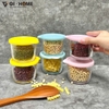 Set 6 Hũ Thủy Tinh Đựng Thực Phẩm 260ml GHA826 – Gọn Gàng, Kín Hơi, Dễ Bảo Quản