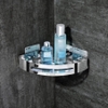 Kệ góc inox 304 E01 loại dán tường