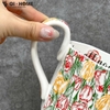 Cốc Sứ Phong Cách Bắc Âu GHA009 – Gốm Sứ Cao Cấp, Hoa Văn Thanh Lịch