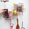 Kệ bậc thang inox 304 cao cấp dán tường Gi-Home KBT01