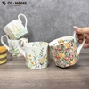 Cốc Sứ Phong Cách Bắc Âu GHA009 – Gốm Sứ Cao Cấp, Hoa Văn Thanh Lịch