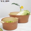 Bộ Thau Rổ Nhựa Kèm Chậu MK07 – Bắc Âu Tinh Tế, Tiện Lợi Mỗi Ngày