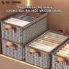Set 2 Hộp Đựng Quần Áo Khung Thép GHA508 – Gọn Gàng, Xếp Chồng Tiện Lợi