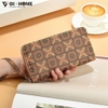 Ví Cầm Tay Vintage Họa Tiết Chữ Nhật GHA1412 – Gọn Gàng, Tiện Dụng, Phong Cách Cổ Điển