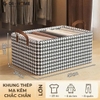 Set 2 Hộp Đựng Quần Áo Khung Thép GHA508 – Gọn Gàng, Xếp Chồng Tiện Lợi