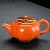 Bộ Ấm Trà Sứ Hình Quả Hồng KLB108
