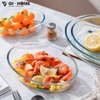 Set 3 Khay Thủy Tinh Borosilicate Chịu Nhiệt GHA812
