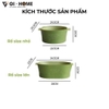 Bộ Thau Rổ Nhựa Kèm Chậu MK07 – Bắc Âu Tinh Tế, Tiện Lợi Mỗi Ngày