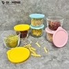 Set 6 Hũ Thủy Tinh Đựng Thực Phẩm 260ml GHA826 – Gọn Gàng, Kín Hơi, Dễ Bảo Quản