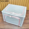 Hộp Đựng Đồ Gấp Gọn PVC 66L – Khung Thép Chắc Chắn, Xếp Chồng Gọn Gàng - GHA509