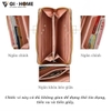 Ví Cầm Tay Vintage Họa Tiết Chữ Nhật GHA1412 – Gọn Gàng, Tiện Dụng, Phong Cách Cổ Điển