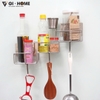 Kệ bậc thang inox 304 cao cấp dán tường Gi-Home KBT01