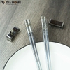 Set Đũa Inox 304 Kèm Kê Đũa Hoa GHA121 / GHA122 – Sang Trọng, An Toàn, Dùng Bền Lâu