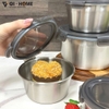 Set 4 Hộp Đựng Thực Phẩm Inox 304 – Chuẩn Xuất Đức, An Toàn, Bền Đẹp - GHA302