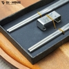 Set Đũa Inox 304 Kèm Kê Đũa Hoa GHA121 / GHA122 – Sang Trọng, An Toàn, Dùng Bền Lâu