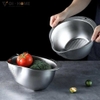 Chậu Vo Gạo – Lọc Rửa Đa Năng Inox 304 Size 24cm – Tiện Lợi Cho Gian Bếp - GHA026