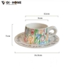 Set 2 Tách Trà Cà Phê Kèm Đĩa – Thanh Lịch, Sang Trọng, Phù Hợp Làm Quà Tặng - GHA3610