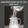 Bình Pha Trà Thủy Tinh Borosilicate 750ml – Kèm Lõi Lọc Inox 304, Chịu Nhiệt Từ -20°C Đến 150°C – GHA13