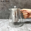 Bình Pha Trà Thủy Tinh Borosilicate 750ml – Kèm Lõi Lọc Inox 304, Chịu Nhiệt Từ -20°C Đến 150°C – GHA13