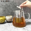 Bình Pha Trà Thủy Tinh Borosilicate 750ml – Kèm Lõi Lọc Inox 304, Chịu Nhiệt Từ -20°C Đến 150°C – GHA13