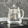 Bình Pha Trà Thủy Tinh Borosilicate 750ml – Kèm Lõi Lọc Inox 304, Chịu Nhiệt Từ -20°C Đến 150°C – GHA13