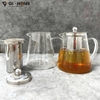Bình Pha Trà Thủy Tinh Borosilicate 750ml – Kèm Lõi Lọc Inox 304, Chịu Nhiệt Từ -20°C Đến 150°C – GHA13